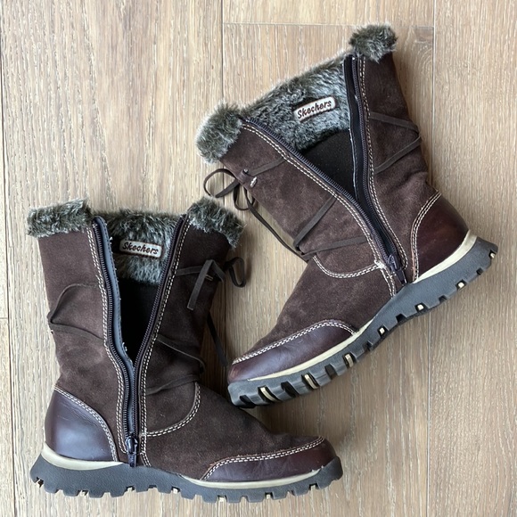 Skechers Boots Faux Fur - Picture 4 of 13